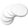 RECOLOSS Round Stretched Canvas Painting Boards, Set of 5, Mini Size, 15cm Diameter, for Acrylic, Watercolor, and Crayon Art Supplies