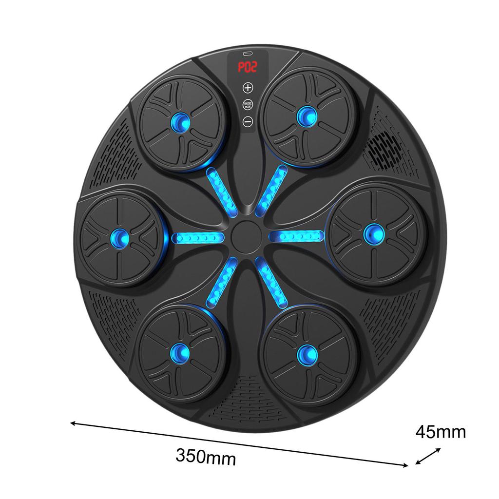 Music Boxing Training Machine with Gloves Smart Music Boxing Pad Home Punching Pad Wall Hanging Sanda Sandbag For Kids Adults