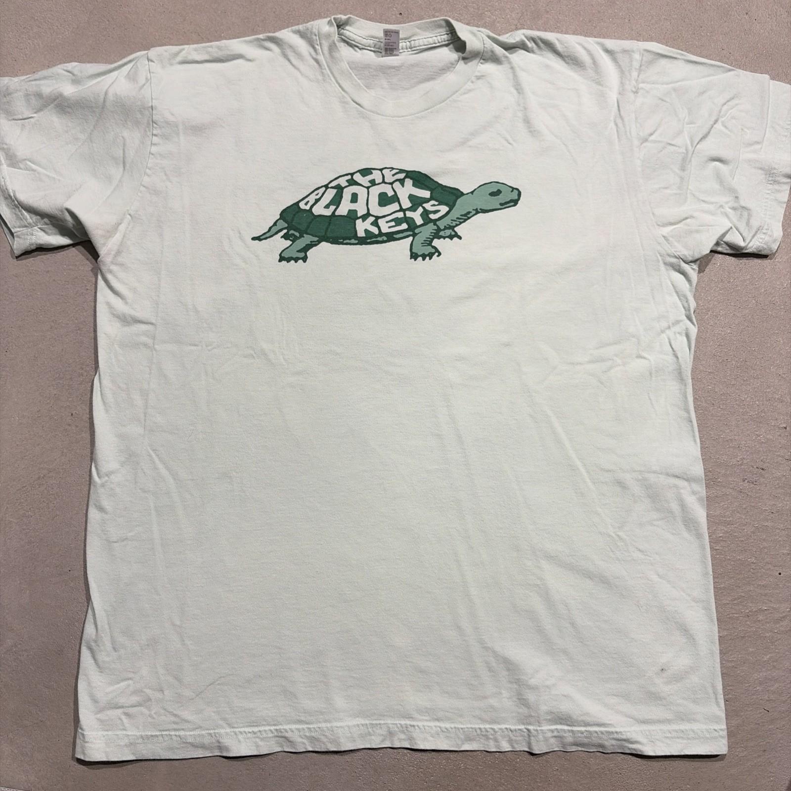 The Black Keys Green Turtle Graphic Concert T-Shirt Sz XL XXL