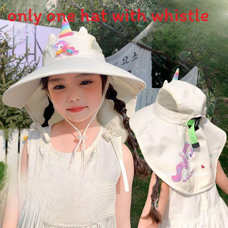 My Little Pony Childrens Sun Hat With Wide Brim And Sun Protection For Girls And Babies
