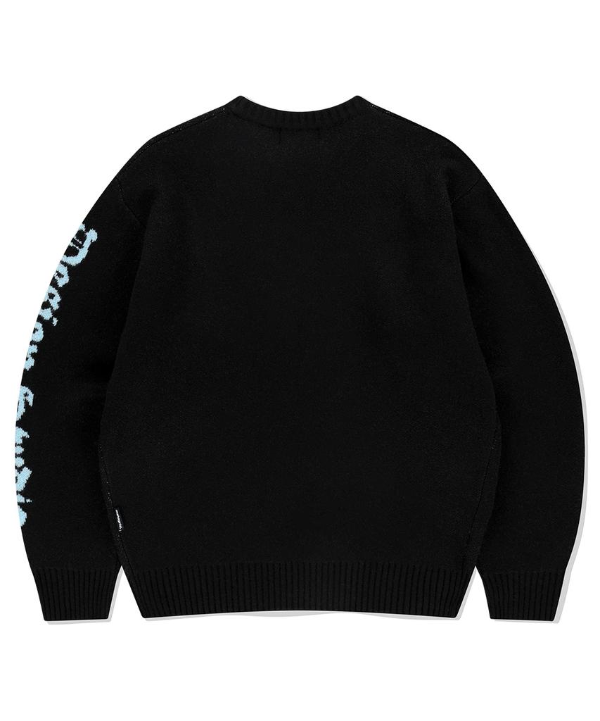 MAHAGRID Firedrake Knit Sweater Black(Mg2Efmk603A)