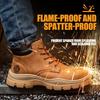 Steel Toe Shoes Winter Safety Shoes for Men Anti Smash Puncture Proof Safety Boot for Engineers Protective Indestructible Shoes