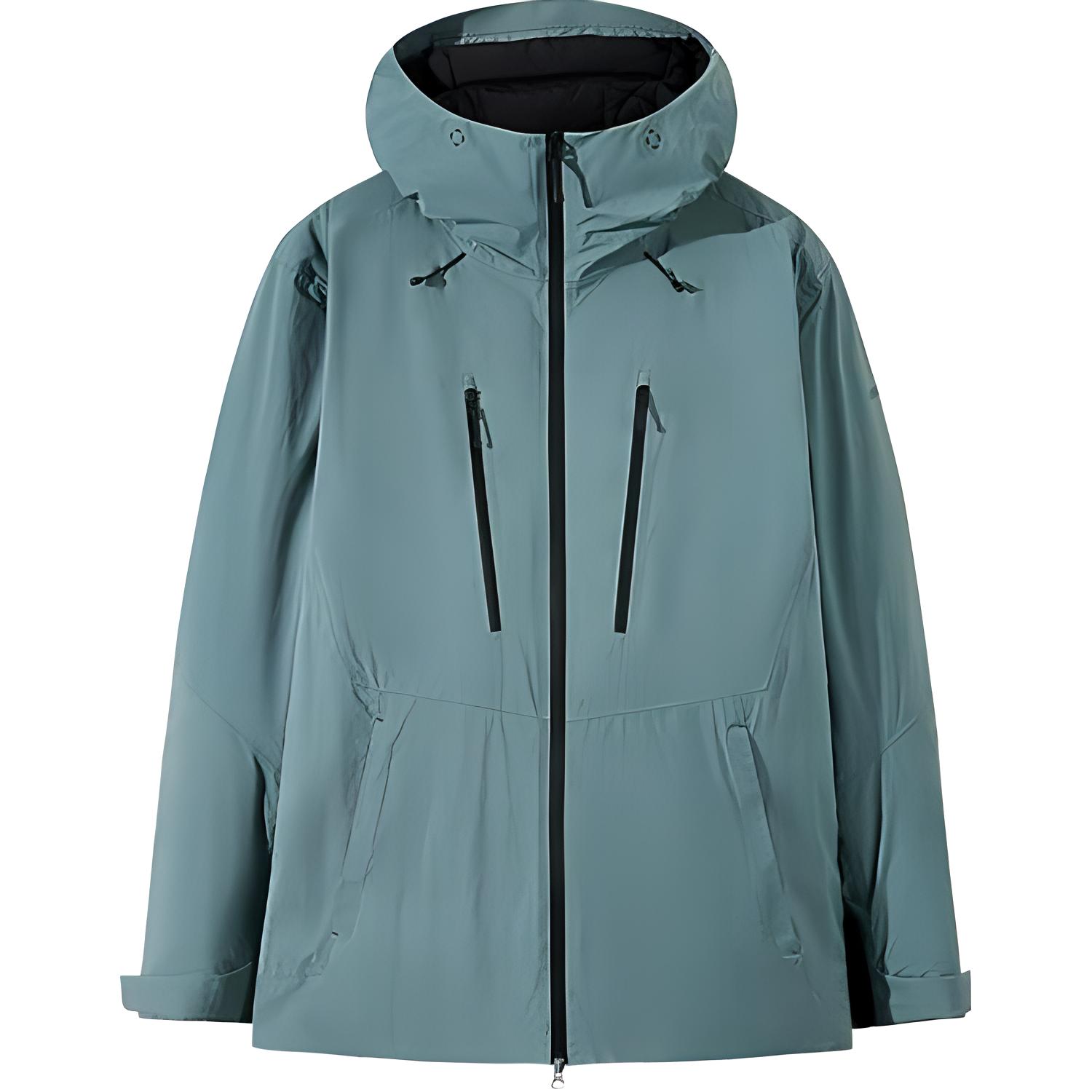 

Anta Comfortable Casual Simple Hooded Warm Down Jacket Men Outerwear Yanshan-Blue Basic-Black 152510919-1 M