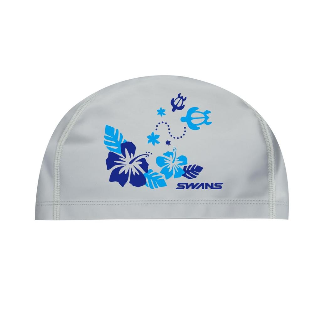 SWANS Swimming Cap Silicone Laminated Cap that Keeps Hair Dry SIL Swim Swimming Leisure Adults (Swans) - - SA-70HAW26 - Cap, Cap, Fitness, Pool, -