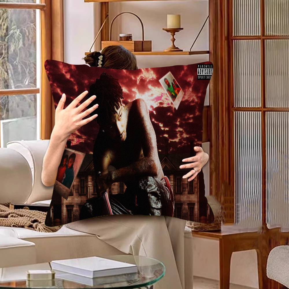 Rapper American Dream 21 S-Savage Pillowcase Toon Gift Cushion Cover Bedroom Home Sofa Chair Seat Decor Pillow Case