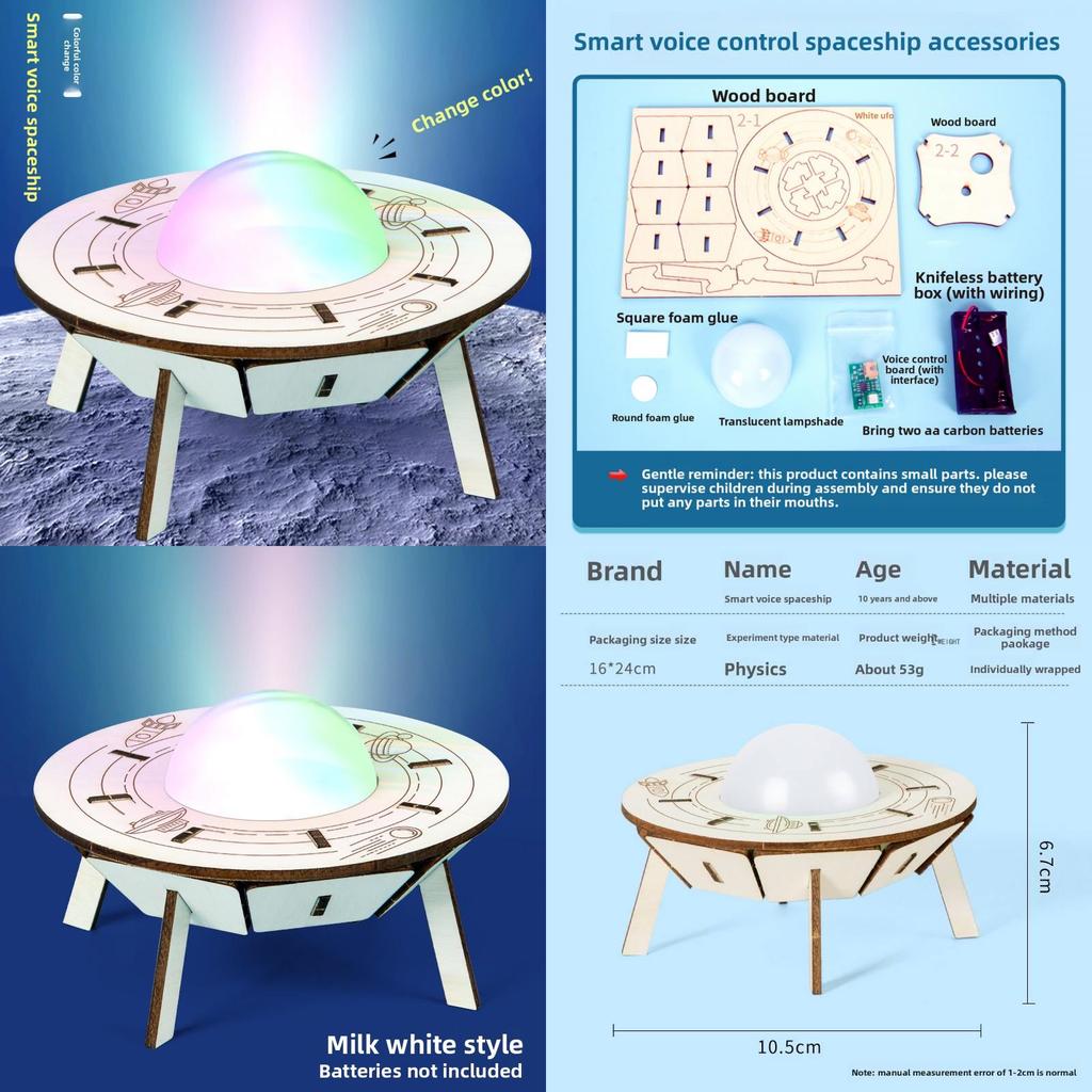 Diy Science Experiment Toy With Voice Control For Kids Educational Stem Learning