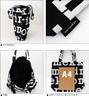 Marimekko Logo Notko Tragetasche, Schwarz x Off-White (99)