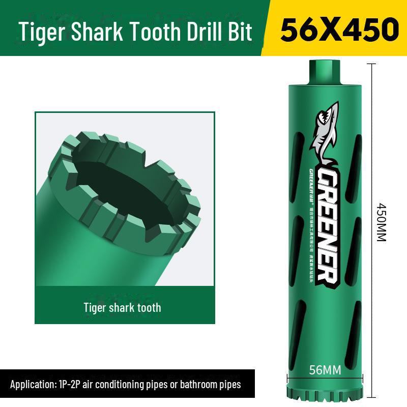 Green Forest Dry Drill Bit for Marble, Cement, Concrete, and AC Hole Opening (No Water Needed)