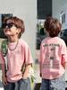 Boys' Cartoon Pattern Short Sleeve T-Shirt Loose Fit Summer Casual Wear Fashion Casual Round Neck T-Shirt Children's Clothing