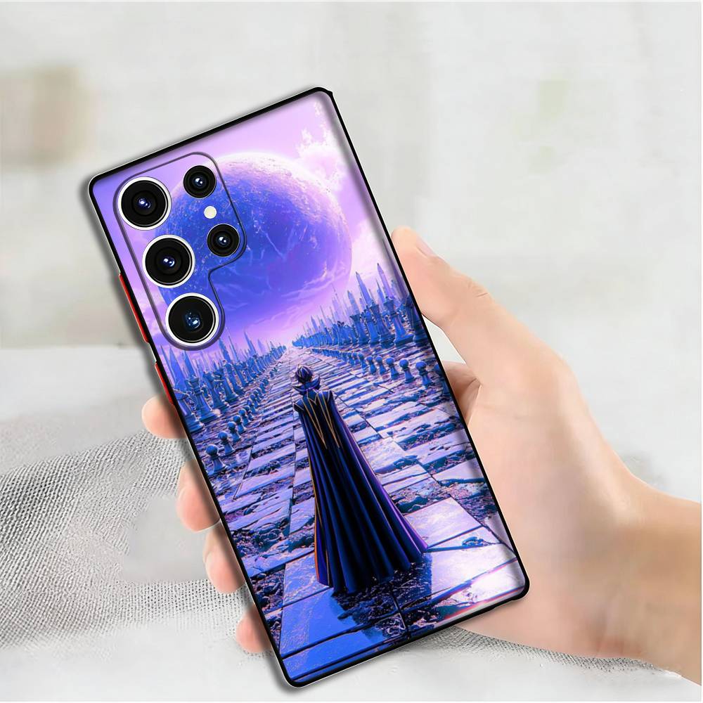 Anime L-Lelouch Phone Case For Samsung S24,25,23,22,21,20 Plus Ultra 5G Lite Shockproof Cover