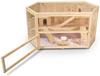 Fashion Three Layer Solid Wooden Hamster Cage