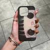 Comic Girl For IPhone 17 16 15 Plus Pro Max 12 14 Plus 11 13 Wave Corrugated Stripe Funda Phone Cover