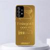 Fine Gold Pattern Printing Soft Case For Samsung Galaxy A52 A42 A32 A22 A12 A02S Phone Cover A50 A51 A70 A71 A41 A31 A21S A40 A3