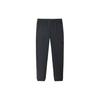 Anta Lifestyle Series Solid Color Mid-Rise Loose Fit Tapered Knit Sports Pants Men Bottoms Black 152428327-1