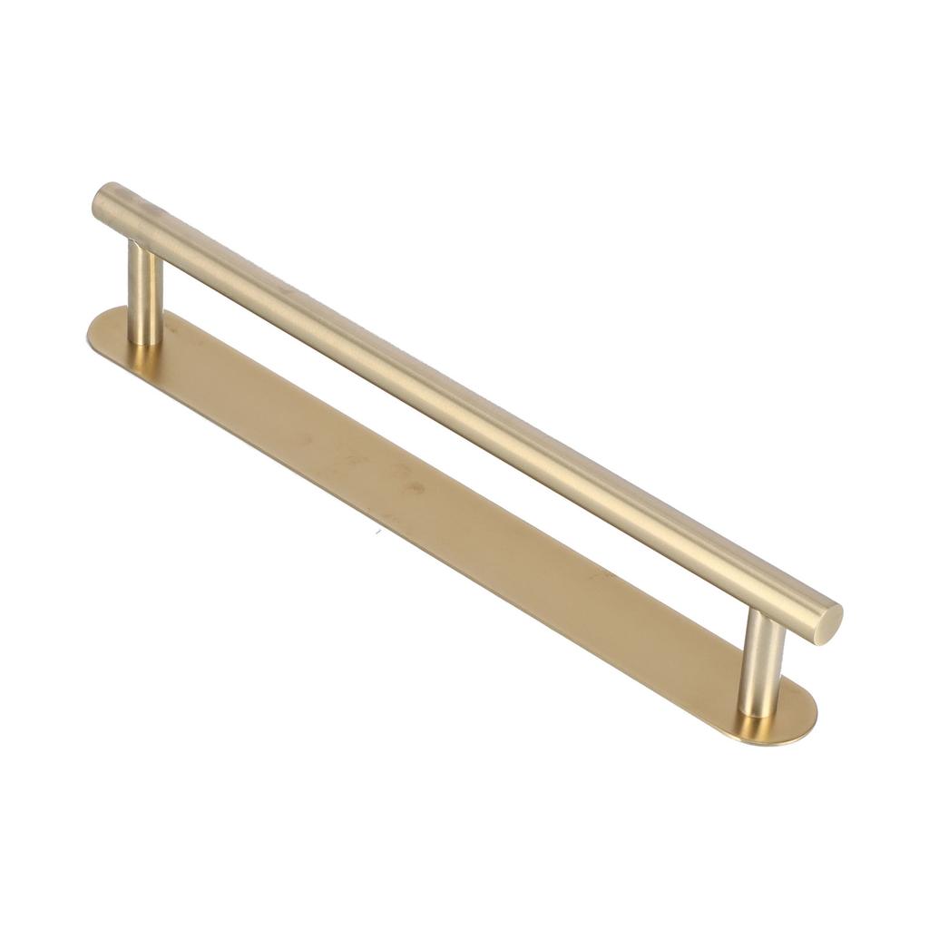 Single Rod Towel Bar 304 Stainless Steel Wall Mount Adhesive Kitchen Dish Cloth Hanger Brushed
