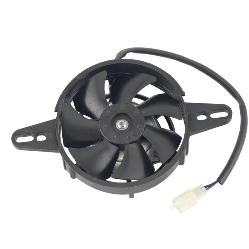 Oil Cooler Engine Radiator Electric Cooling Fan Fit for 150cc 200cc 250cc Chinese ATV Quad Go Kart Motorcycle
