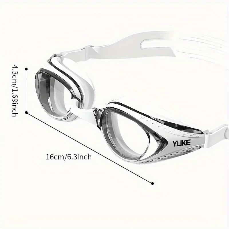 High Performance Waterproof Adult SwimGoggles Anti  Fogging Shielded Comfort - Fit Goggles Pool Water Swimming Sports Eyewear