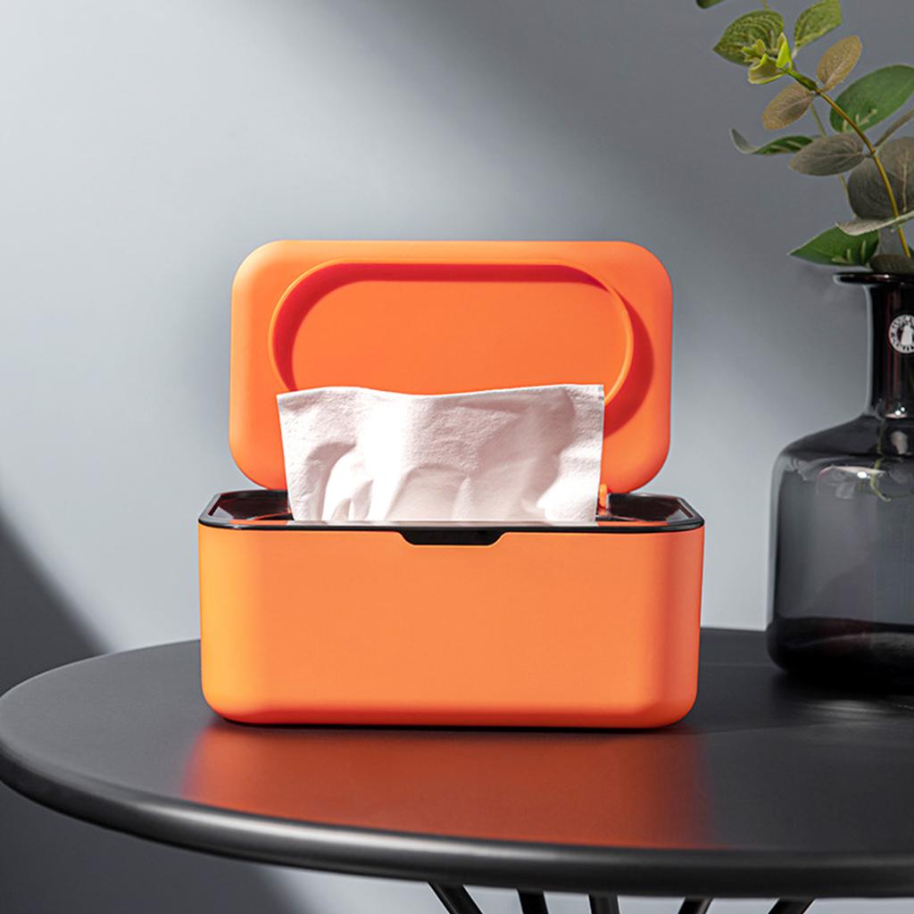 Wet Tissue Box Paper Dispenser Portable with Lid Dustproof Tissue Storage Box Baby Wet Tissue Organizer Car Napkin Organizer Hot