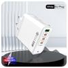 Chargeur Rapide Double Port GaN PD65W pour l'UE - Compatible avec Ordinateurs & Tablettes