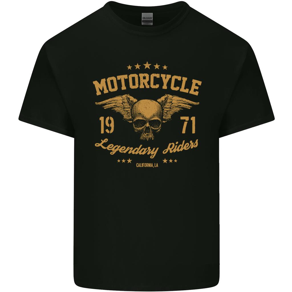 Motorcycle Legendary Riders Biker Motorbike Unisexs Light Cotton TShirt