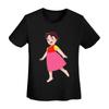 T-shirt da Ragazza Heidi T-shirt da Donna a Maniche Corte Girocollo Abbigliamento Cotone Magliette Estive Streetwear