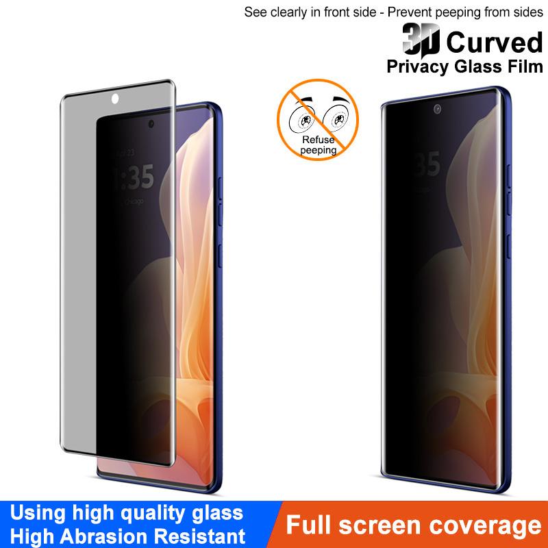 

IMAK For Motorola Moto G85 5G/S50 Neo 5G Anti-Spy Full Screen Protector Tempered Glass Film Type A