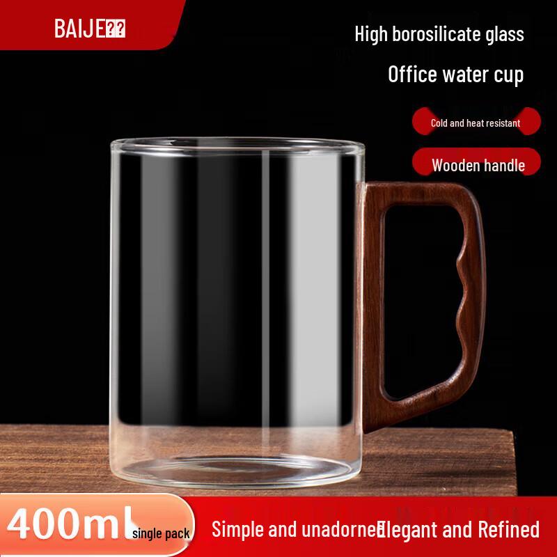 High Borosilicate Glass Teacup Mug