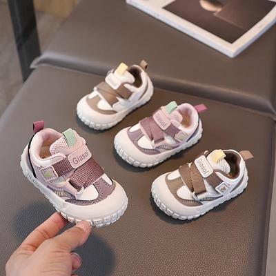 2025 New Boys' & Girls' Breathable Leather Sneakers for Toddlers - Spring & Autumn Collection
