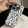 North American Station Hot-selling Contrasting Color Ghost Face Leopard Print Mobile Phone iPhone11proamx Customizable Mobile Phone Case