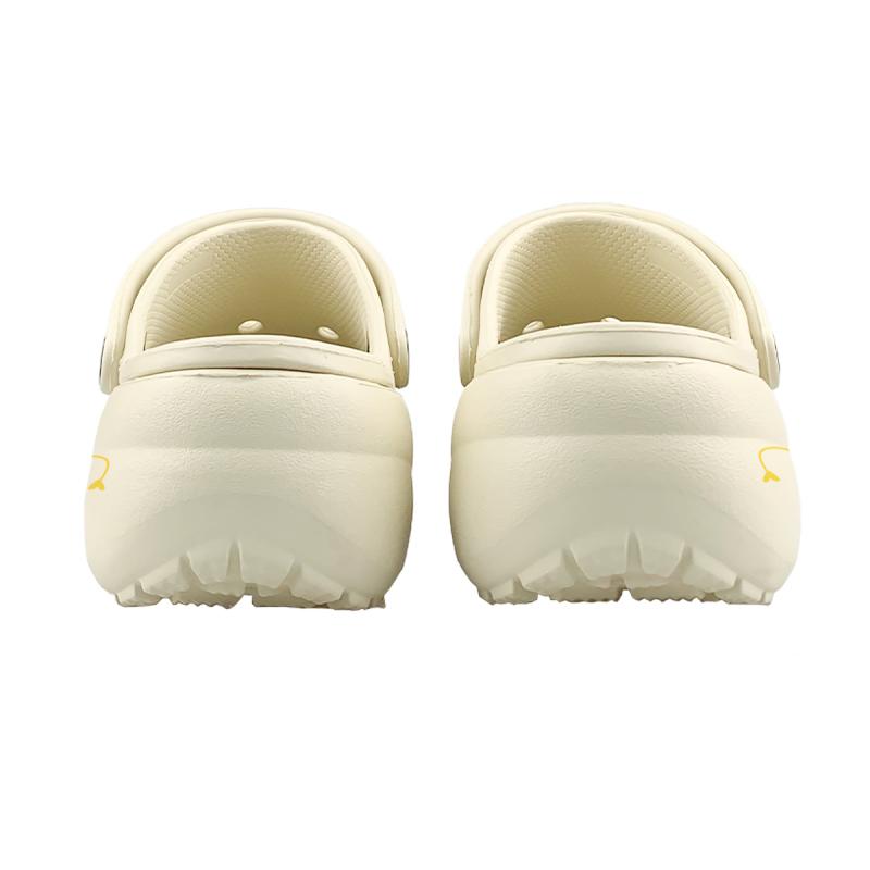Crocs Classic Platform Clog MM Dream Builder Melt Ice Cream Summer Hand Painted Funny Hole Shoes Female White