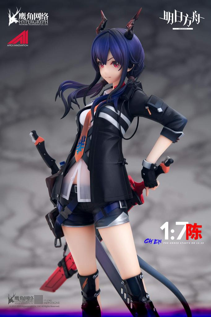 APEX-TOYS 1/7 Scale "Arknights" Chen Arknights Ch'en PVC & ABS Pre-painted Figure [Parallel Import]