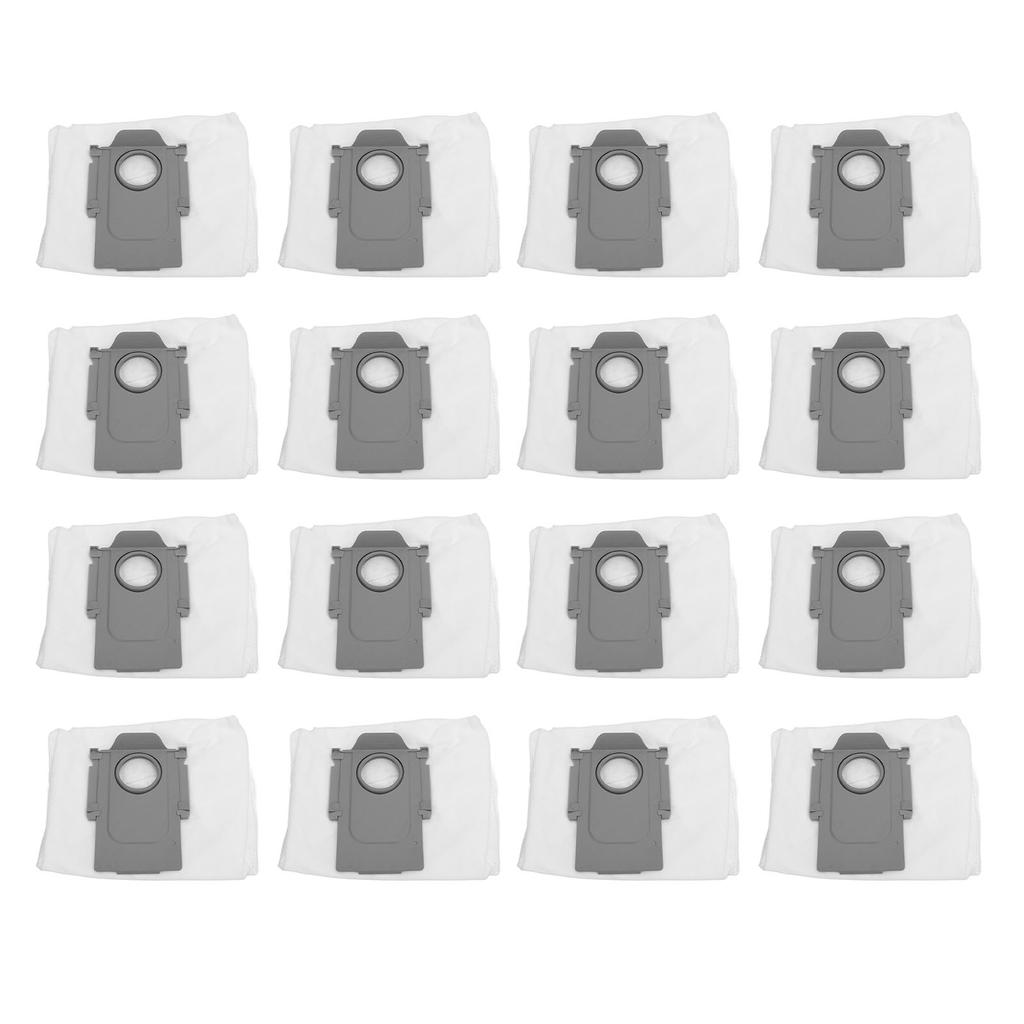 16PCS Robot Vacuum Cleaner Bags Non Woven Fabric Dust Bag Replacement for S8 Pro Ultra S7 Maximum