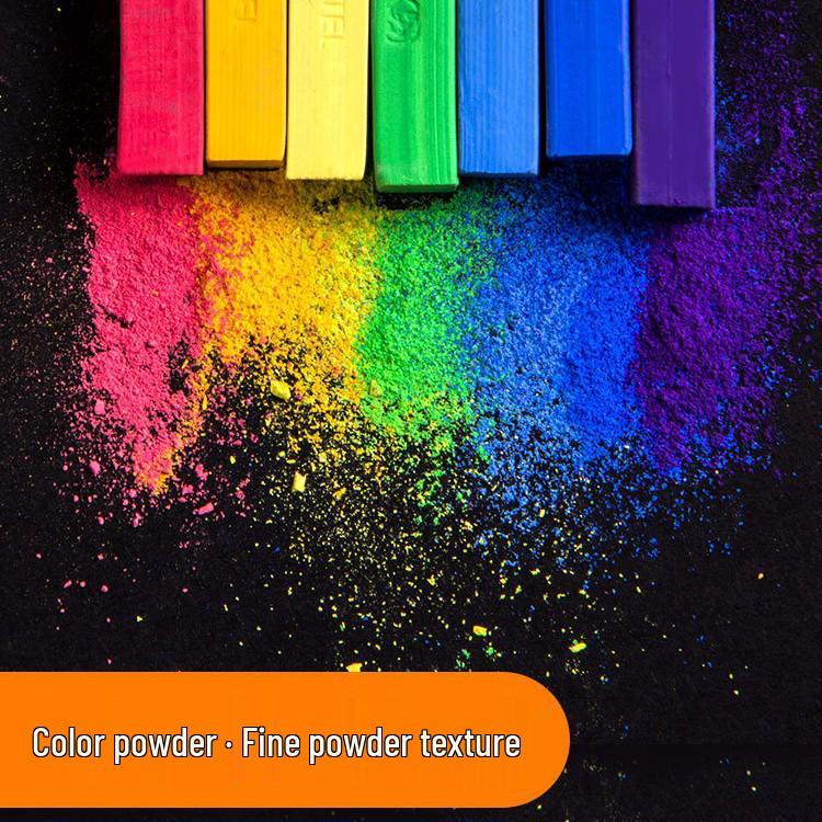 Multicolor Dazzling Pastel Set for Kids' Art and Doodling
