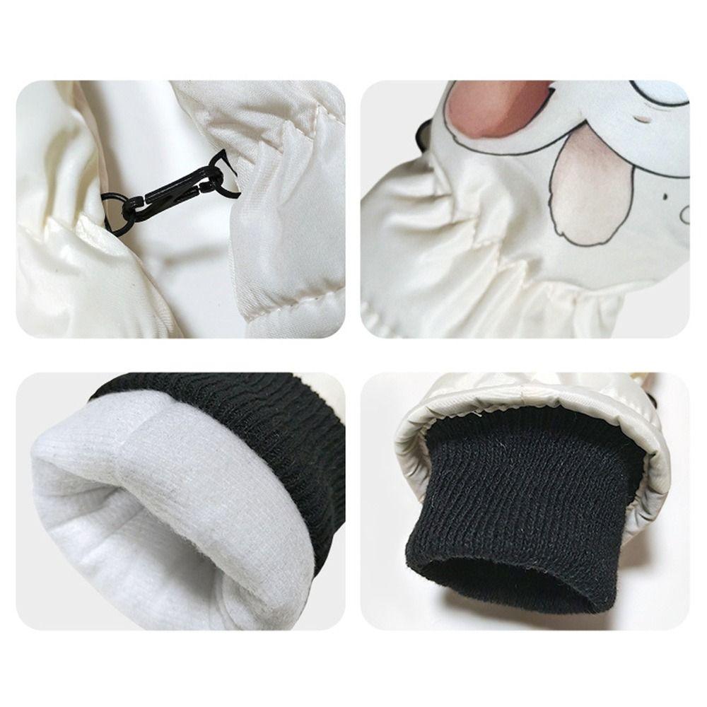 Warm Snow Gloves Non-slip Kids Winter Mittens Fashion Children Ski Gloves  Children Kids