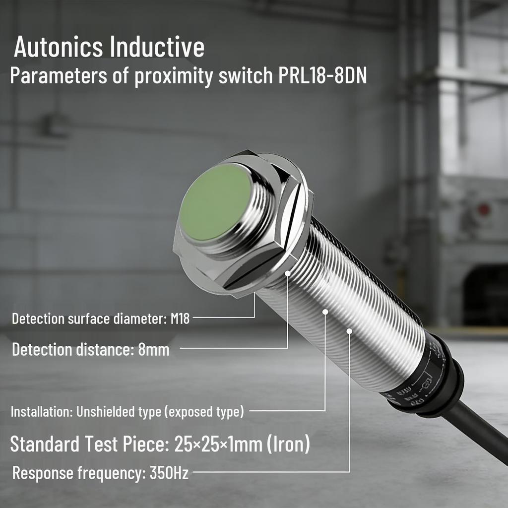 Autonics PRL18 Series Proximity Switch: PRL18-8DP/DP2/DN/DN2, PRL18-5DP/DP2/DN/DN2