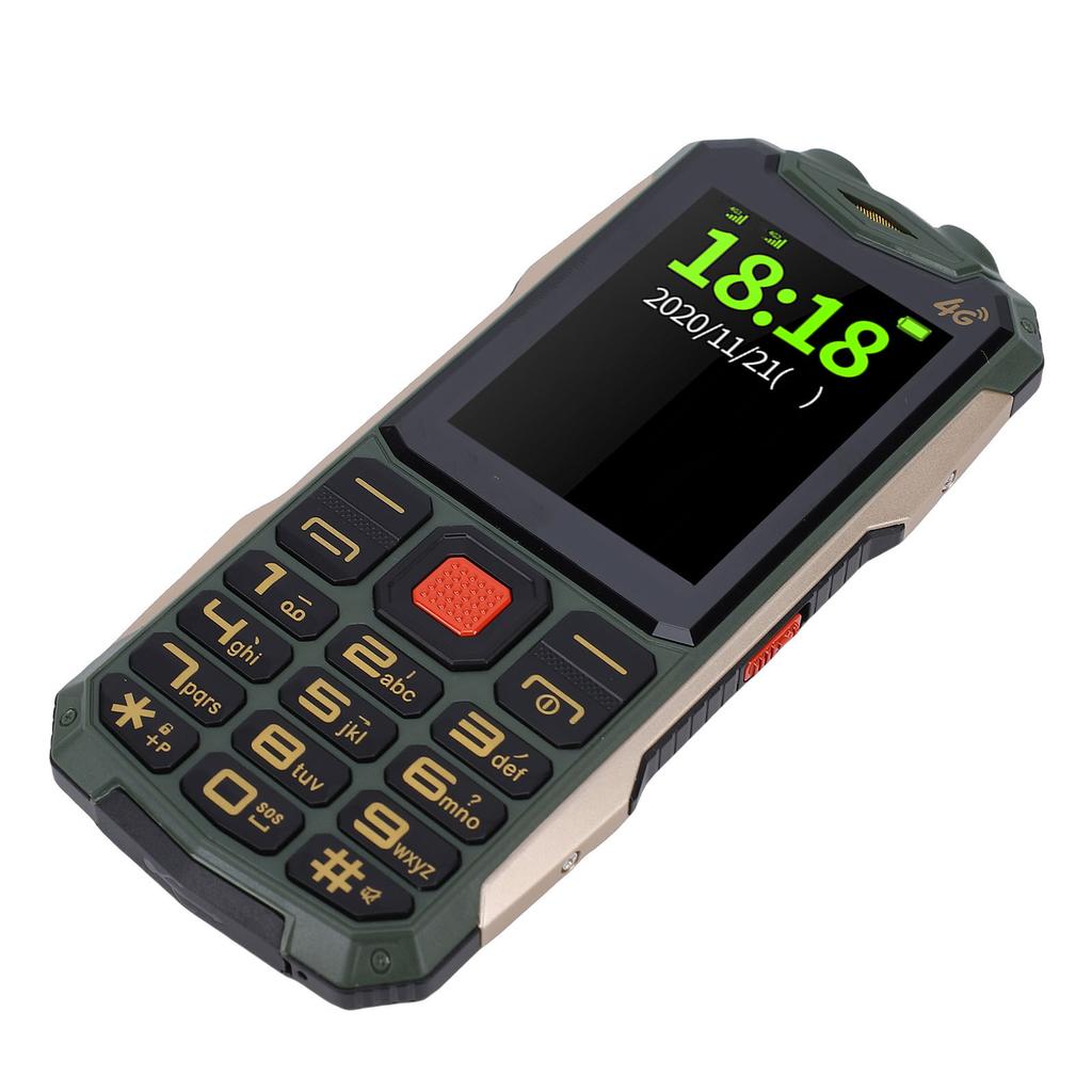 Unlocked Senior Cell Phone 2.4 Inch Large Screen 4G LTE Senior Mobile Phone with SOS MP3 Call SMS Function Internet