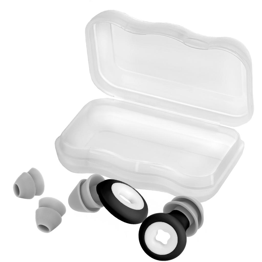 [ Zat_9 ] Zatyczki, Stopery Do Uszu Czarny
