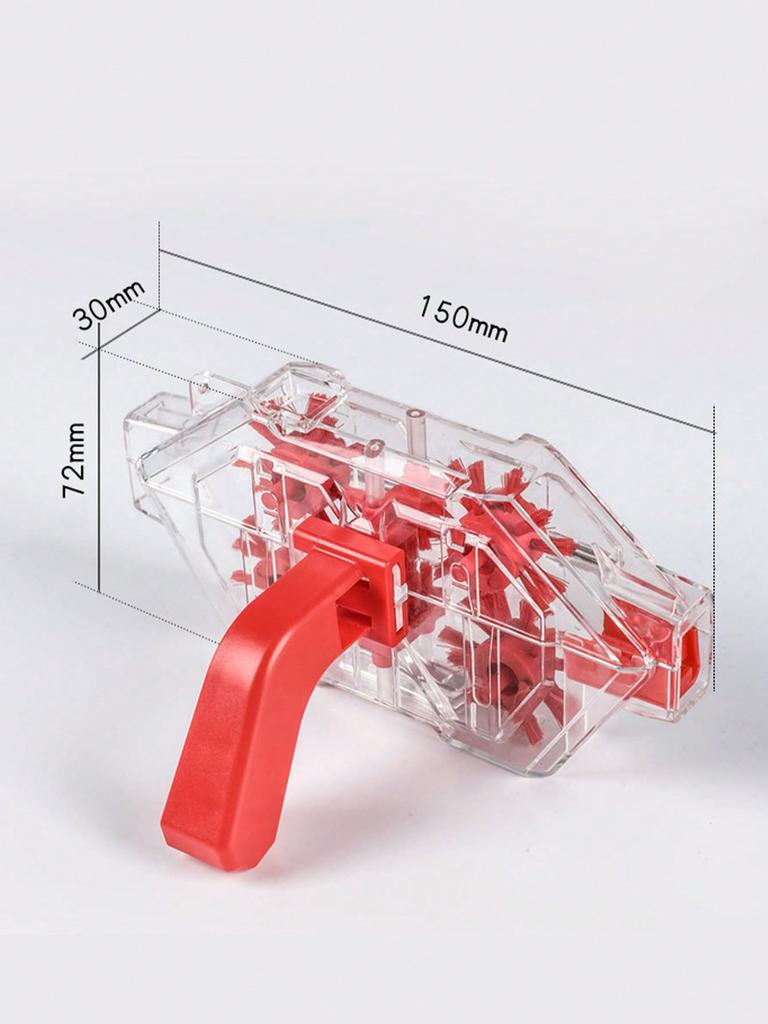 1pc Bicycle Chain Cleaner Mountain Road Bike Transparent Visualization Immersion Chain Cleaner Oil Pollution Cleaning Tool