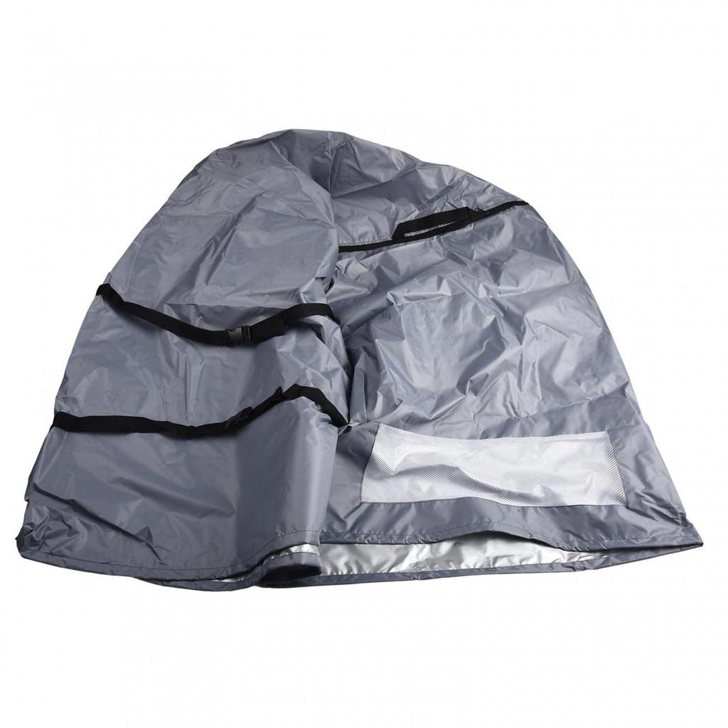 Weather Resistant Black Freezer Cover for Outdoor Chest Freezers 7 0 Cu Ft