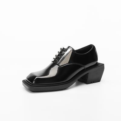 Гарячий Чоловік Збільшення Шкіряне Взуття Гумова Підошва Чоловіче Ділове Офісне Чоловіче Плаття Шкіряне Взуття Натуральна Шкіра Весільне Взуття для Вечірки