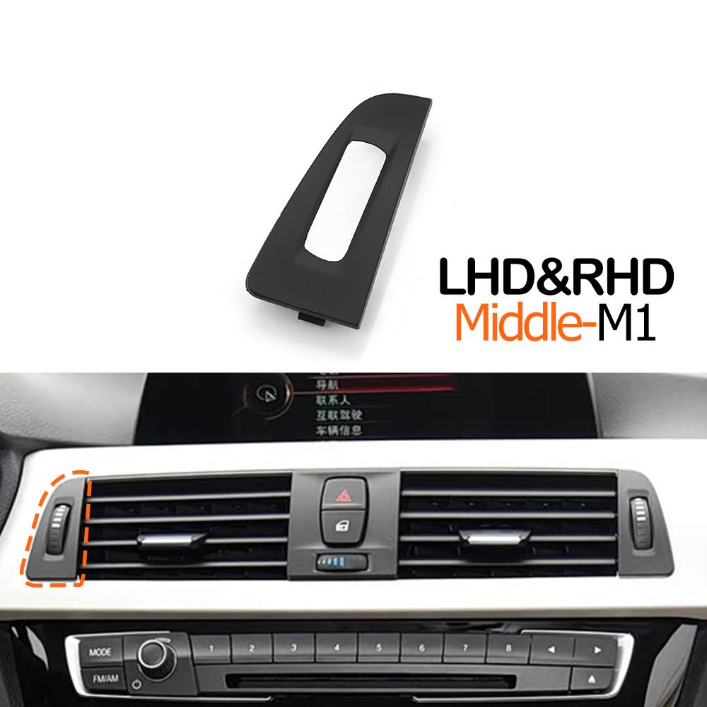 Car Front Left Miidle Air Vent Grille Decorative Panel AC Outlet Cover Trim For BMW 3 4 Serie F30 F31 F34 F35 F32 F33 F36 F82