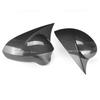 Car  Rearview Side Mirror Cover Fit For  Seat Leon MK2 1P Ibiza MK4 6J 2008-2017  Wing Cap Rear View Case Trim Carbon Fiber