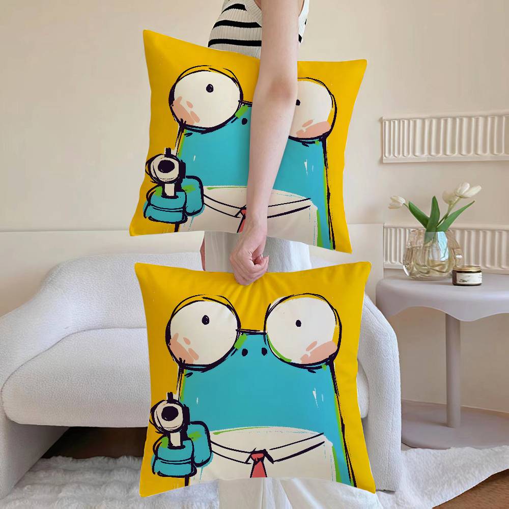 

Наволочка Animal Gang Декоративные наволочки для дивана и гостиной Пыле- и клещестойкая Невидимая молния 12x12Inch