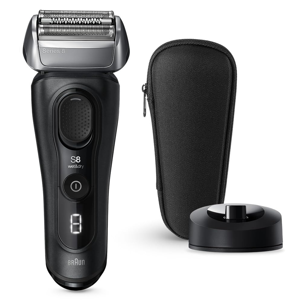 

Зарядна підставка Series 8 8510s із футляром для бритви, чорний