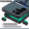 Denior Applicable Samsung Galaxy S26Ultra Insert Card Leather Case S24FE Mobile Phone Case S25Edge Case