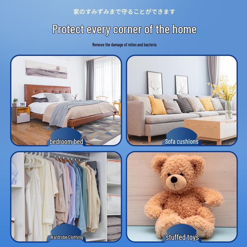 Herbal Anti-Mite Spray for Beds and Living Rooms - Fresh, Pet-Safe, No-Wash Solution