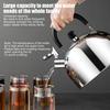 Stainless Steel Tea Kettle Home Kettle 3L Whistling Boiling Water Teapot With Handle For Home Kitchen Induction Stovetops