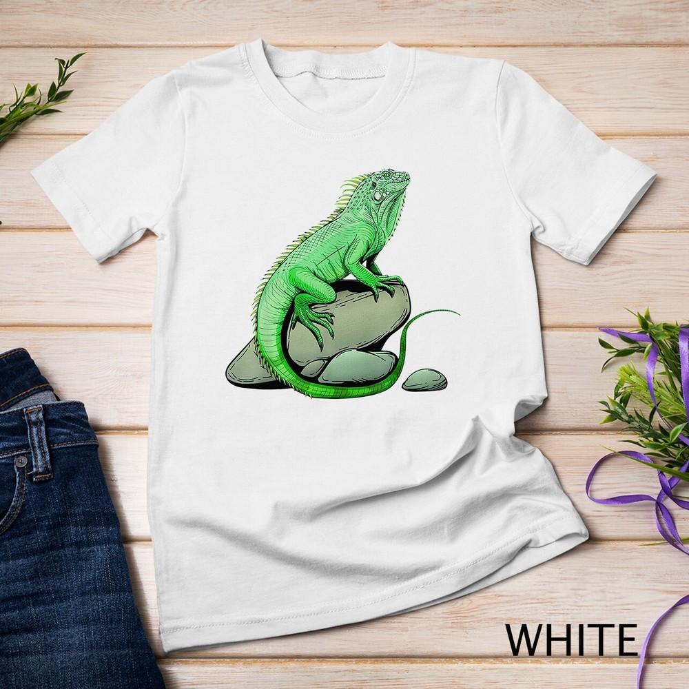 

Iguana Reptile Leguan Green Pet Animal Herpetologist Unisex T-shirt M