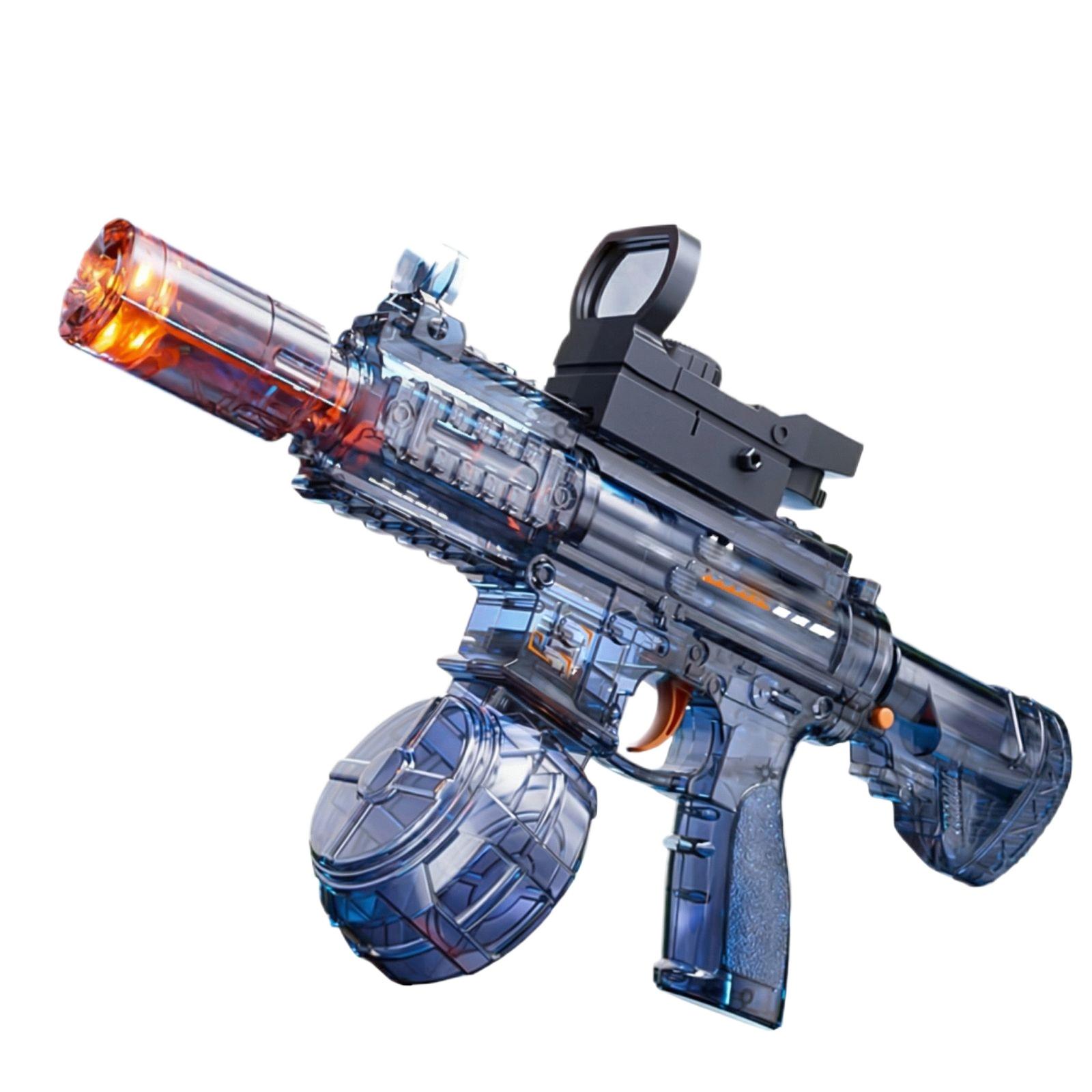 

16 Electric Water Toy With Flashing Flames - Automatic Continuous Spray Water For Children чёрный