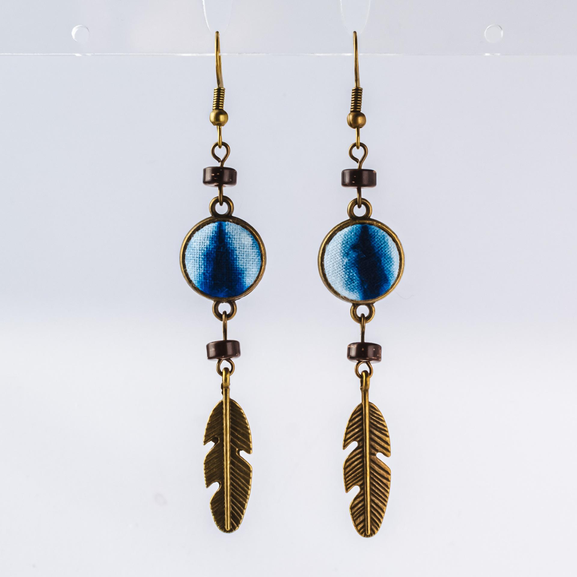 

Fashion Bohemian Ethnic Style Earrings For Women Ladies бронзовый